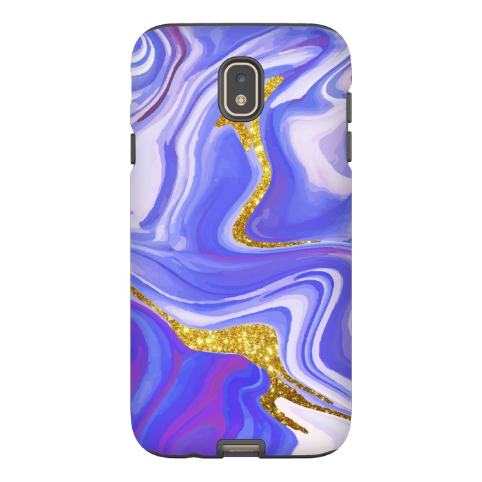 Galaxy J7 StrongFit Paint splash Colorful fluid by ArtsCase