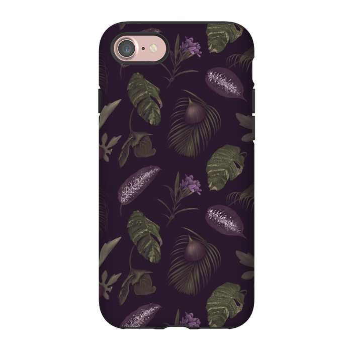 iPhone 7 StrongFit Tropical Figs by Tishya Oedit