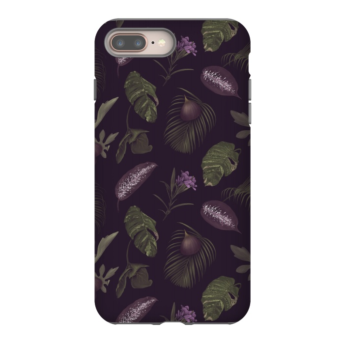 iPhone 7 plus StrongFit Tropical Figs by Tishya Oedit
