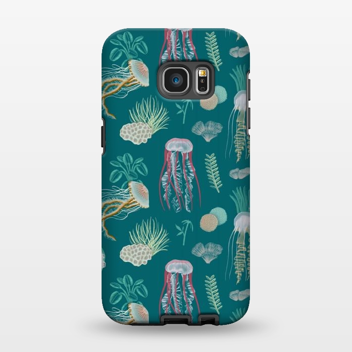 Galaxy S7 EDGE StrongFit Jellyfish by Tishya Oedit