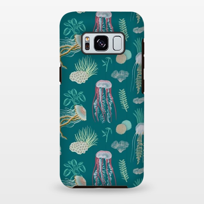 Galaxy S8 plus StrongFit Jellyfish by Tishya Oedit
