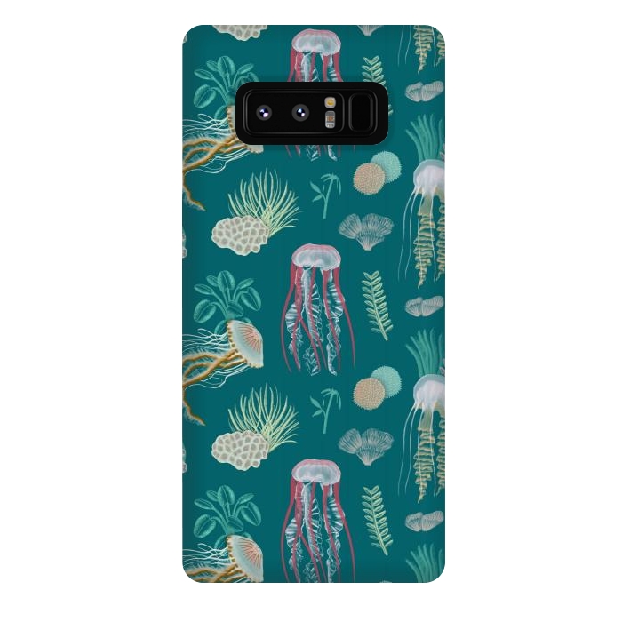 Galaxy Note 8 StrongFit Jellyfish by Tishya Oedit