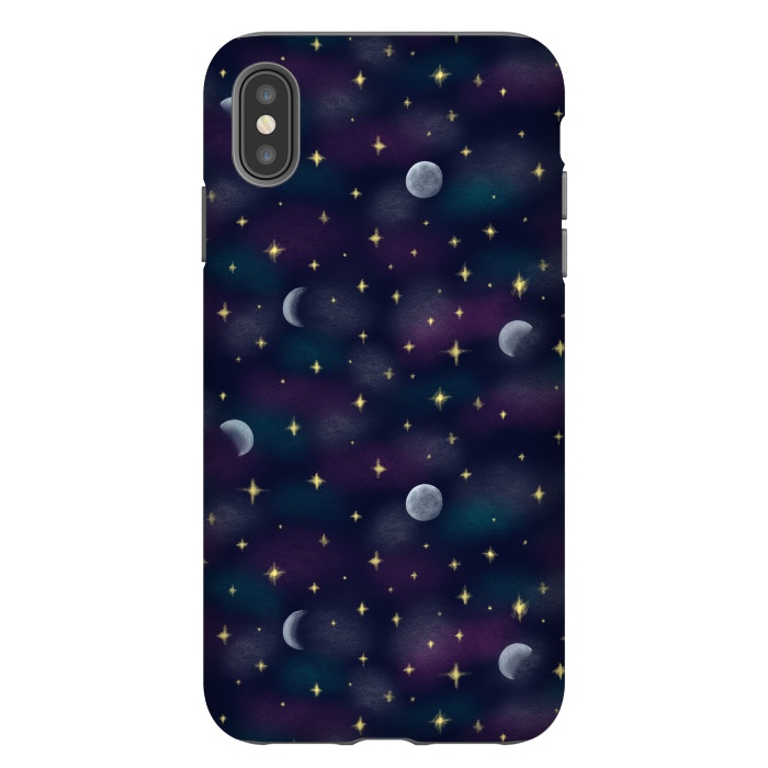 iPhone Xs Max StrongFit Galaxy Sky by Tishya Oedit