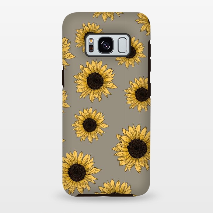Galaxy S8 plus StrongFit Sunflowers by Jms