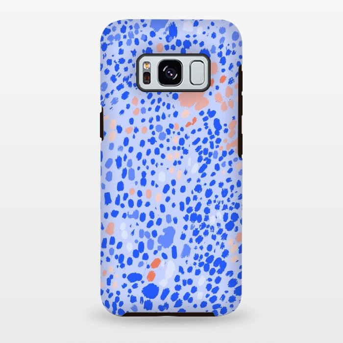 Galaxy S8 plus StrongFit Violet Leopard by Uma Prabhakar Gokhale