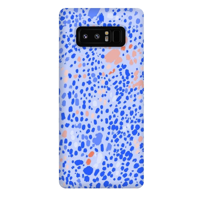 Galaxy Note 8 StrongFit Violet Leopard by Uma Prabhakar Gokhale