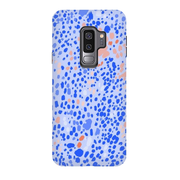 Galaxy S9 plus StrongFit Violet Leopard by Uma Prabhakar Gokhale
