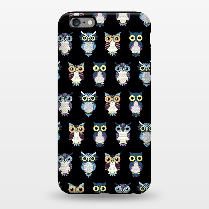 iPhone 6/6s plus StrongFit Owls pattern by Laura Nagel