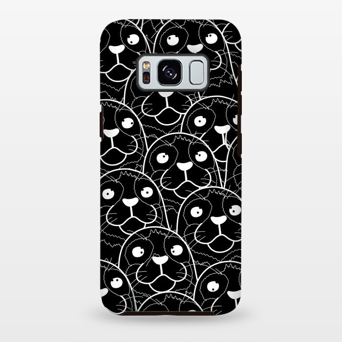 Galaxy S8 plus StrongFit Crazy seals by Steve Wade (Swade)