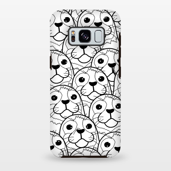 Galaxy S8 plus StrongFit Crazy seals 2 by Steve Wade (Swade)
