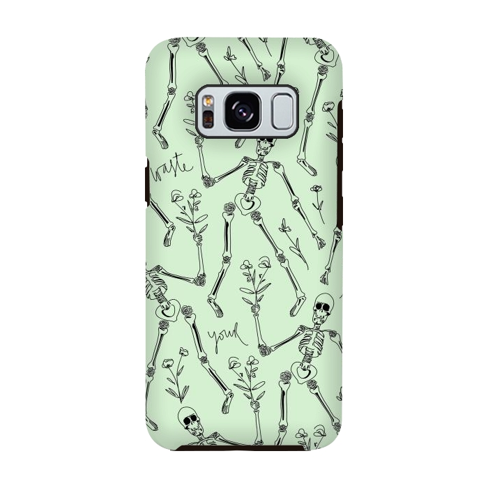Galaxy S8 StrongFit Don't Waste your Time by Anis Illustration