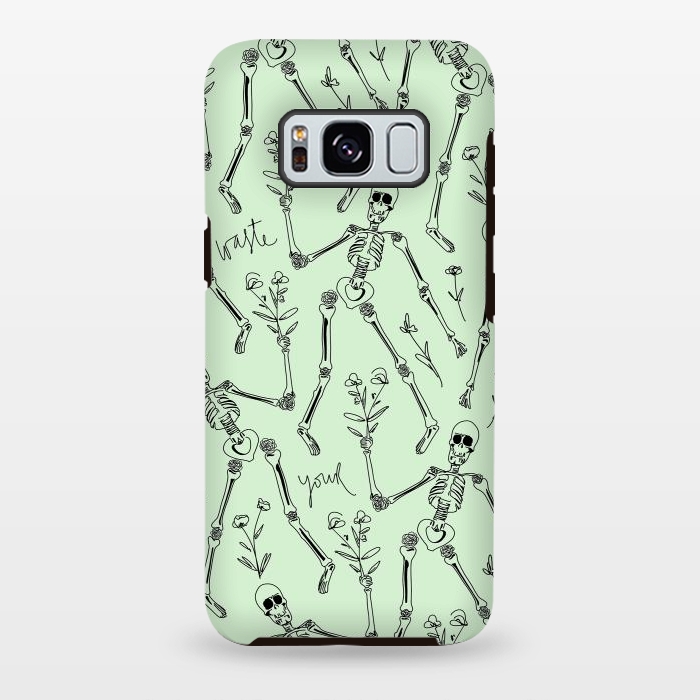 Galaxy S8 plus StrongFit Don't Waste your Time by Anis Illustration