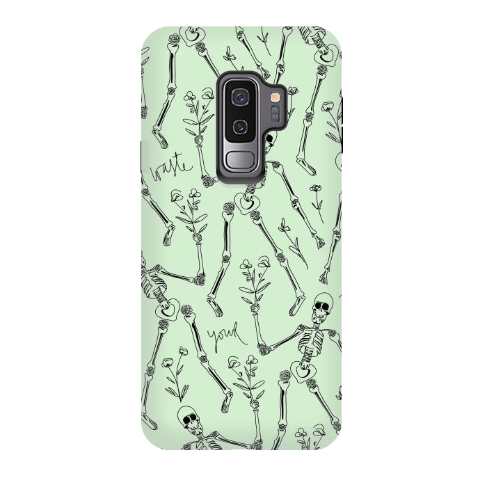 Galaxy S9 plus StrongFit Don't Waste your Time by Anis Illustration