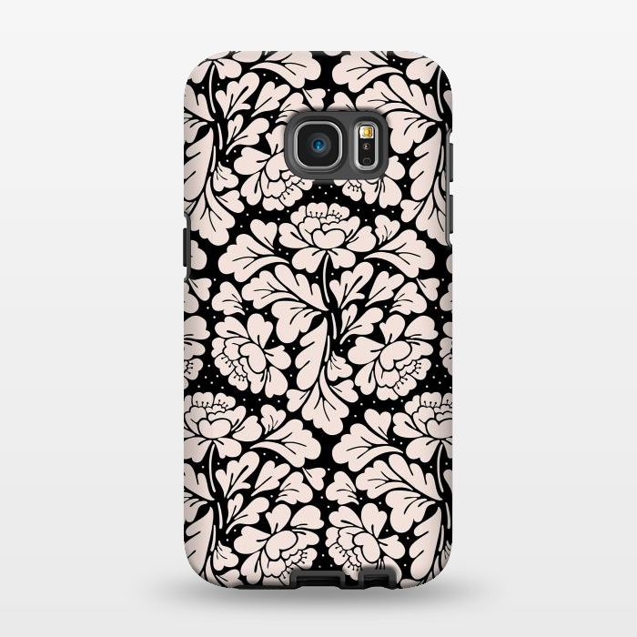 Galaxy S7 EDGE StrongFit Baroque Pattern by Anis Illustration
