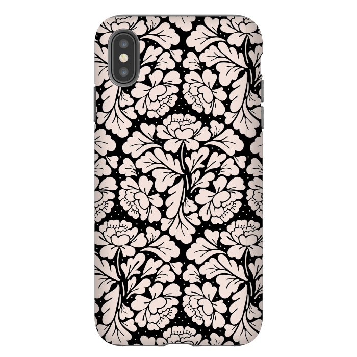 iPhone Xs Max StrongFit Baroque Pattern by Anis Illustration