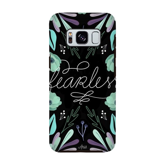 Galaxy S8 StrongFit Fearless by Anis Illustration
