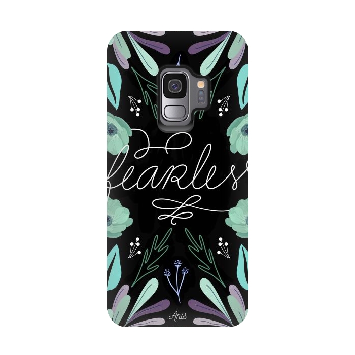 Galaxy S9 StrongFit Fearless by Anis Illustration