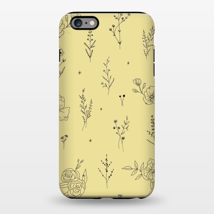 iPhone 6/6s plus StrongFit Flowers & Wildflowers by Anis Illustration