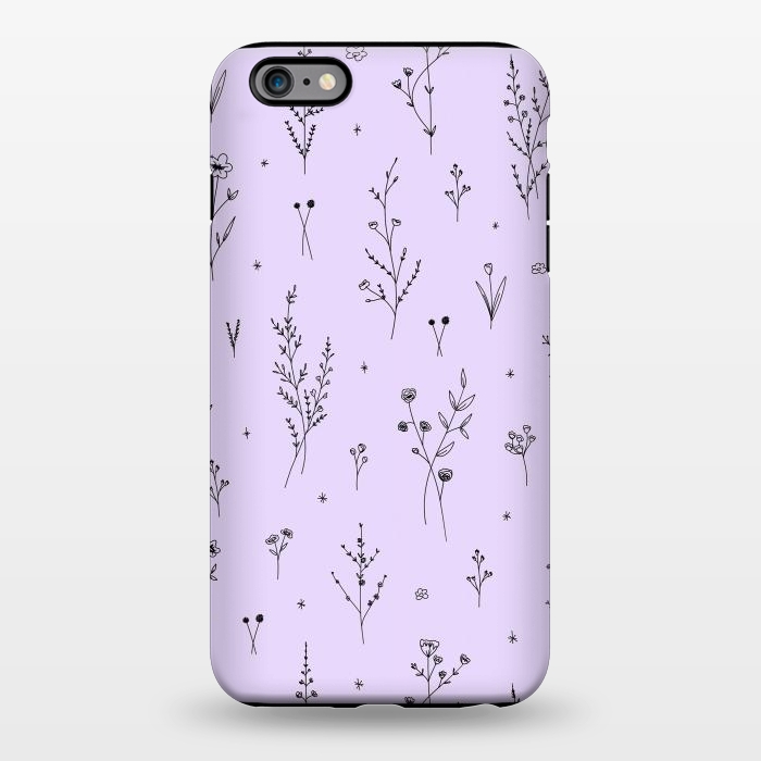 iPhone 6/6s plus StrongFit Magic Wildflowers by Anis Illustration