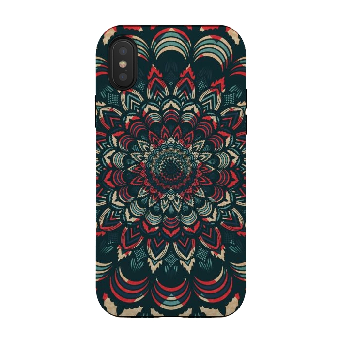 iPhone Xs / X StrongFit Mandala chevron by Jms