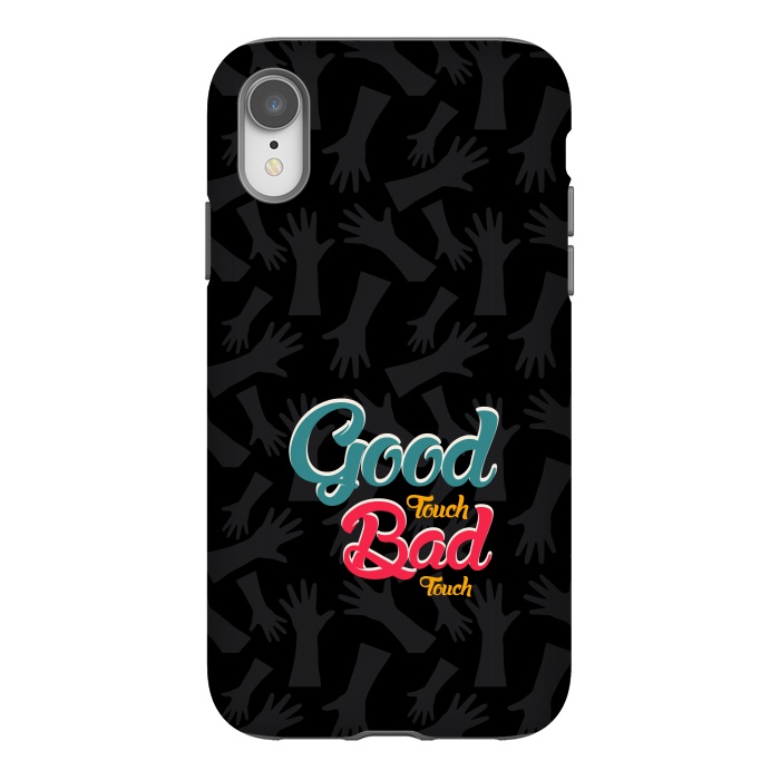 iPhone Xr StrongFit Good touch Bad touch by TMSarts