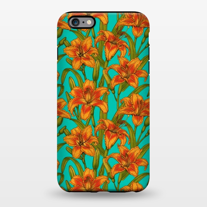 iPhone 6/6s plus StrongFit Tawny daylily flowers  by Katerina Kirilova