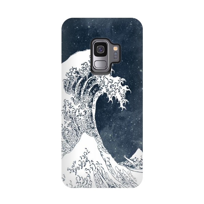 Galaxy S9 StrongFit The Great Wave of a Star System by ''CVogiatzi.