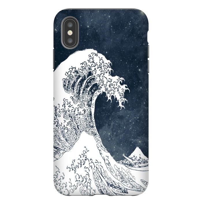 iPhone Xs Max StrongFit The Great Wave of a Star System by ''CVogiatzi.