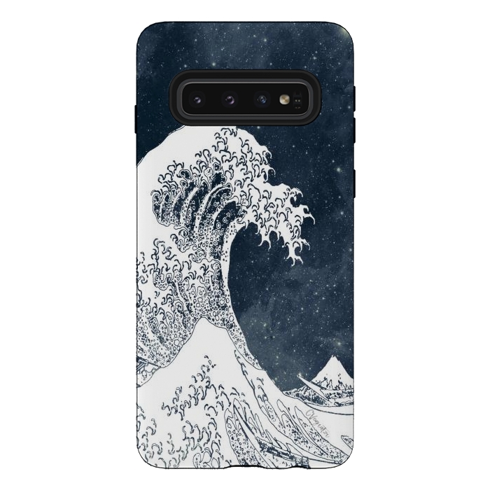 Galaxy S10 StrongFit The Great Wave of a Star System by ''CVogiatzi.