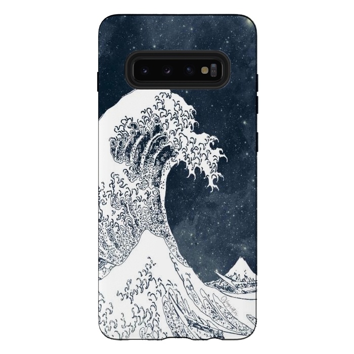 Galaxy S10 plus StrongFit The Great Wave of a Star System by ''CVogiatzi.