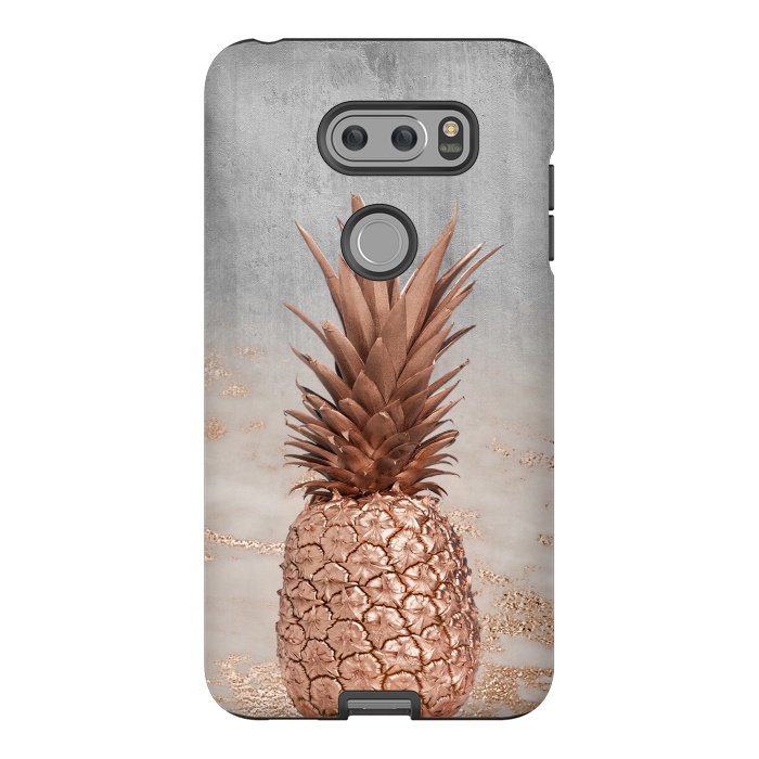 V30 StrongFit Rose Gold Pineapple and Marble by  Utart