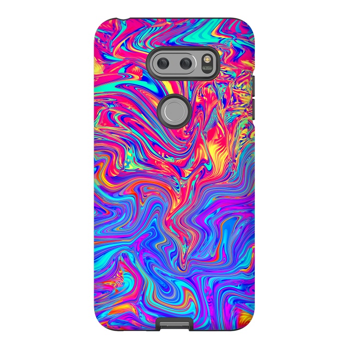 V30 StrongFit Abstract Colorful Waves by Art Design Works