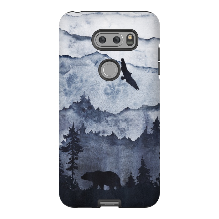 V30 StrongFit The mountains are calling- bear and eagle by  Utart