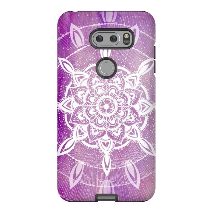 V30 StrongFit Purple galaxy mandala by Rose Halsey