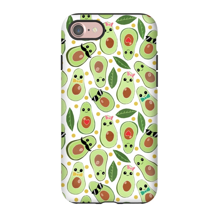 iPhone 7 StrongFit Stylish Avocados by Tangerine-Tane