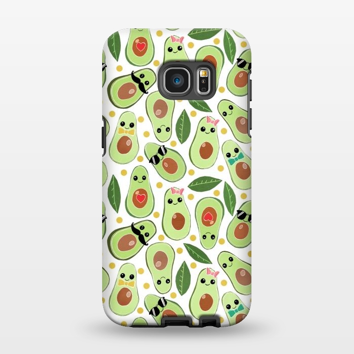 Galaxy S7 EDGE StrongFit Stylish Avocados by Tangerine-Tane