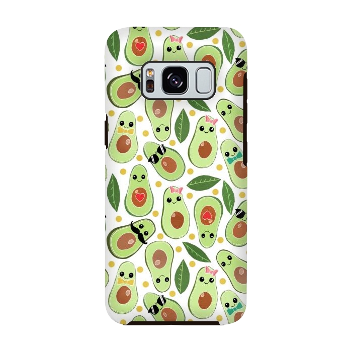 Galaxy S8 StrongFit Stylish Avocados by Tangerine-Tane