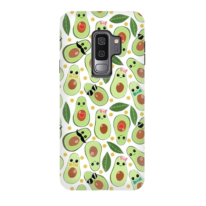 Galaxy S9 plus StrongFit Stylish Avocados by Tangerine-Tane