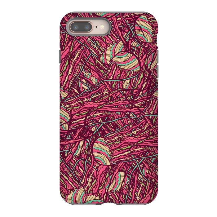 iPhone 7 plus StrongFit Jellyfish jungle by Steve Wade (Swade)