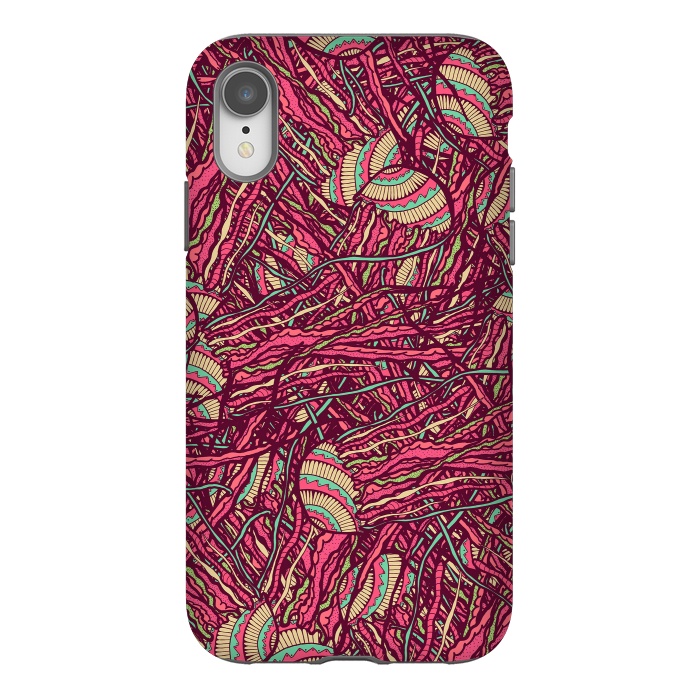 iPhone Xr StrongFit Jellyfish jungle by Steve Wade (Swade)
