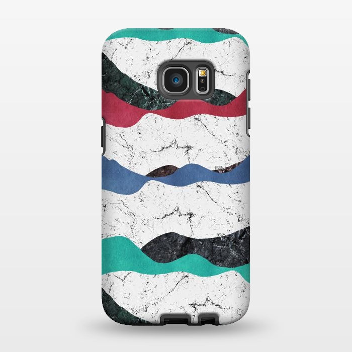Galaxy S7 EDGE StrongFit Marble hills and rocks by Steve Wade (Swade)