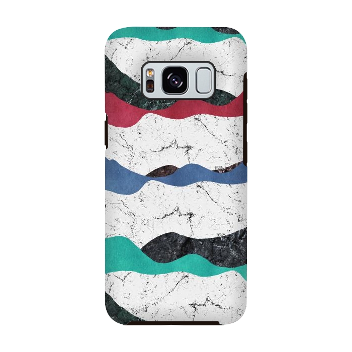 Galaxy S8 StrongFit Marble hills and rocks by Steve Wade (Swade)