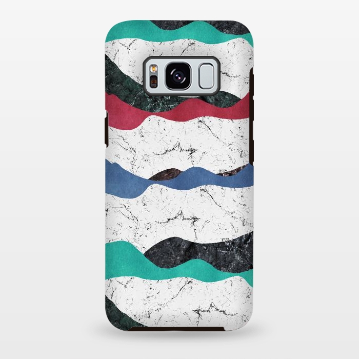Galaxy S8 plus StrongFit Marble hills and rocks by Steve Wade (Swade)