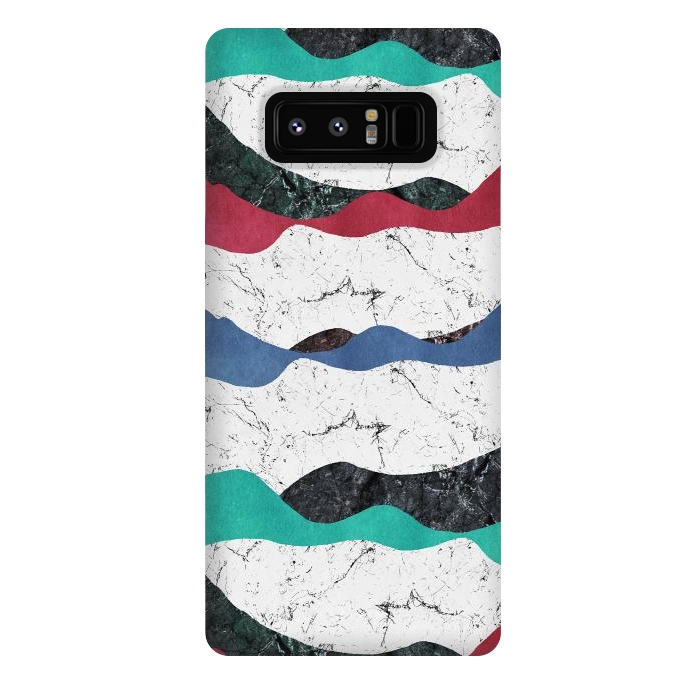 Galaxy Note 8 StrongFit Marble hills and rocks by Steve Wade (Swade)
