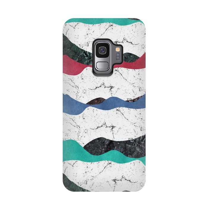 Galaxy S9 StrongFit Marble hills and rocks by Steve Wade (Swade)