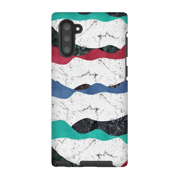 Galaxy Note 10 StrongFit Marble hills and rocks by Steve Wade (Swade)