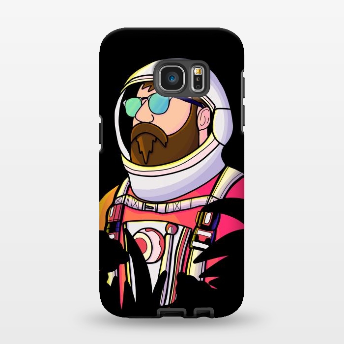 Galaxy S7 EDGE StrongFit The astronaut dude by Steve Wade (Swade)