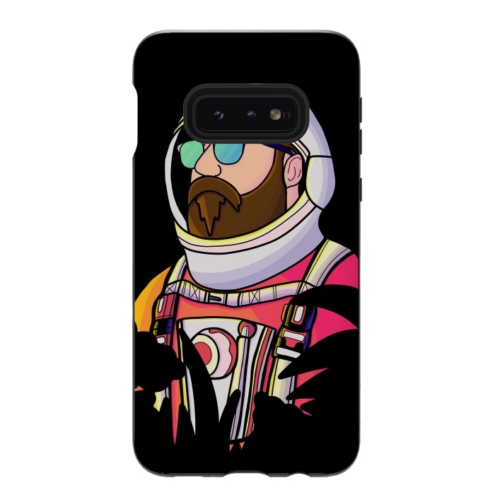 Galaxy S10e StrongFit The astronaut dude by Steve Wade (Swade)