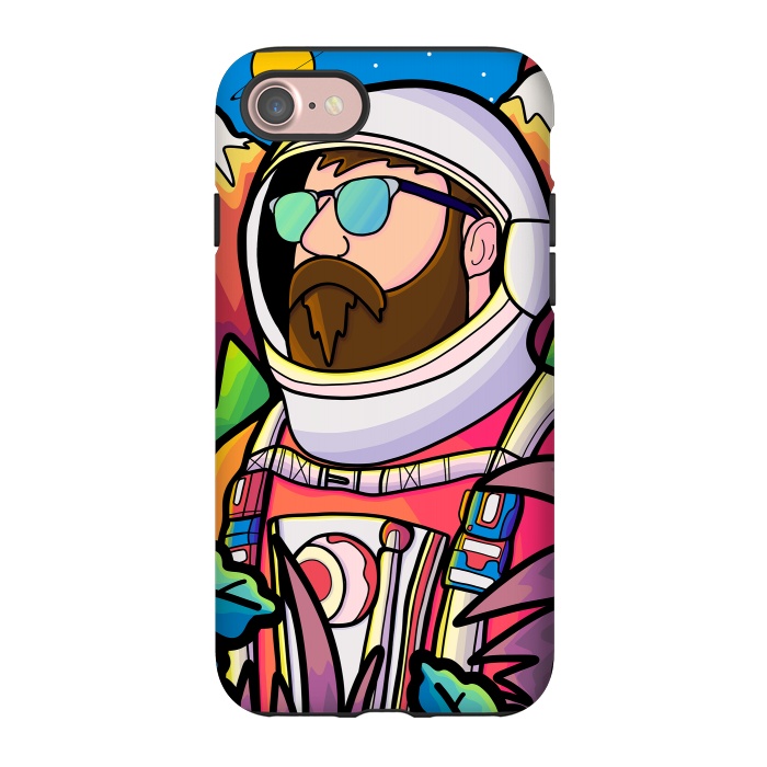 iPhone 7 StrongFit The astronaut explorer by Steve Wade (Swade)