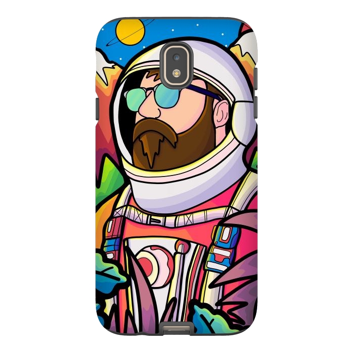 Galaxy J7 StrongFit The astronaut explorer by Steve Wade (Swade)